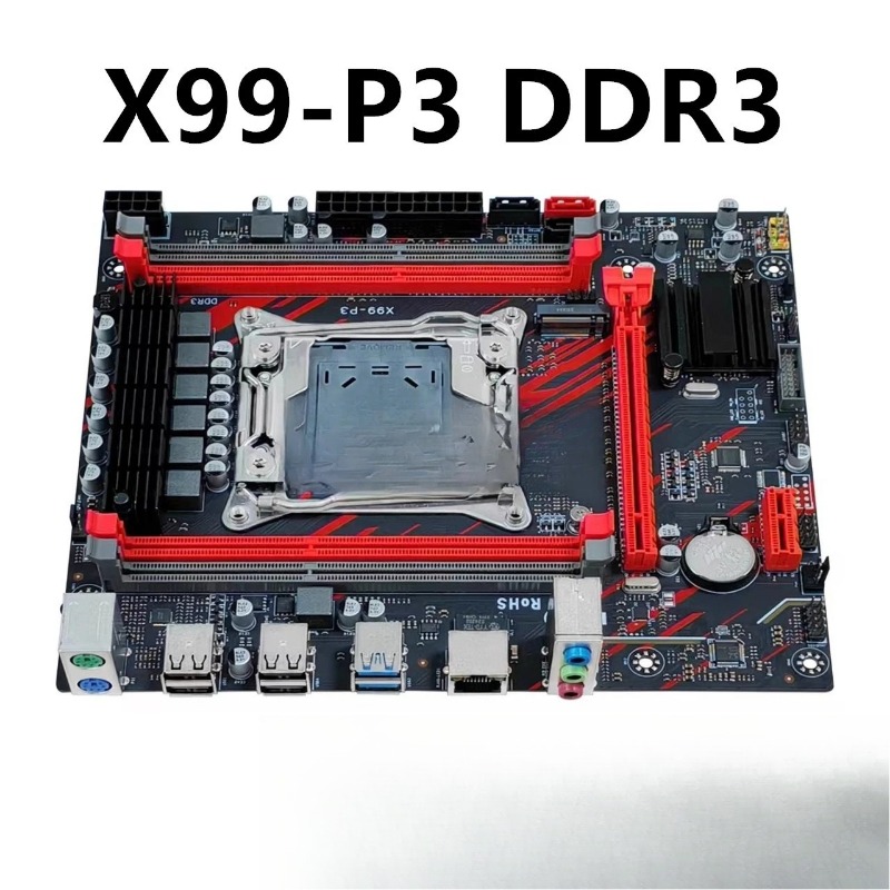 For X99 Desktop Main Board DDR - E5 2696 V3 ulasan dan harga