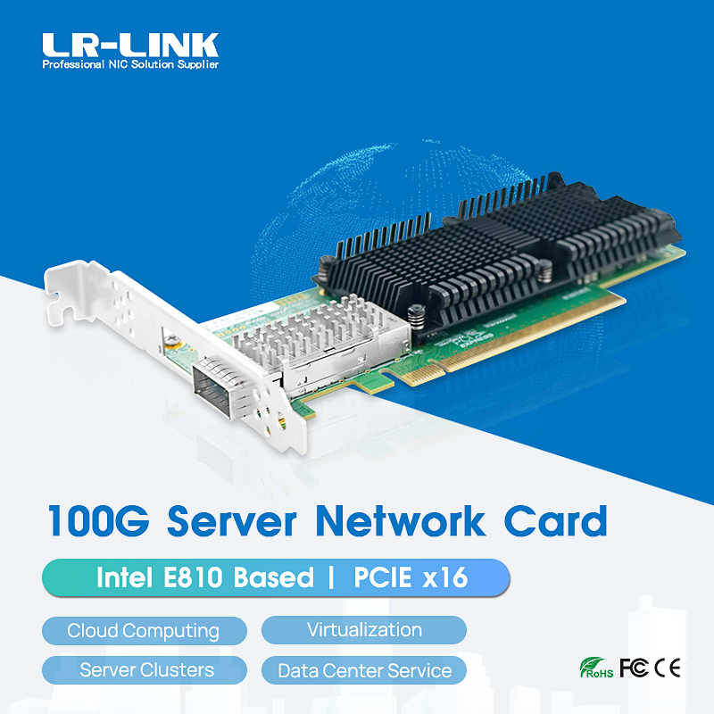 LR-LINK 1019PF-QSFP28 PCIe x16 - 100Gbe Qsfp28 Network Card ulasan dan harga