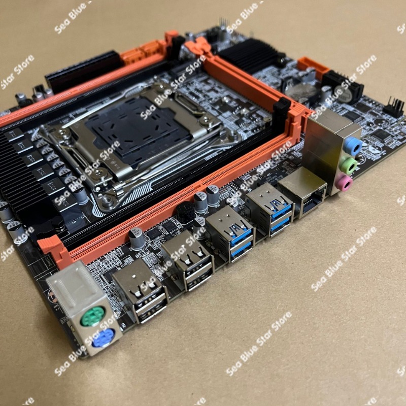 New X99D4M Desktop Computer Ma - E5 2696 V3 ulasan dan harga