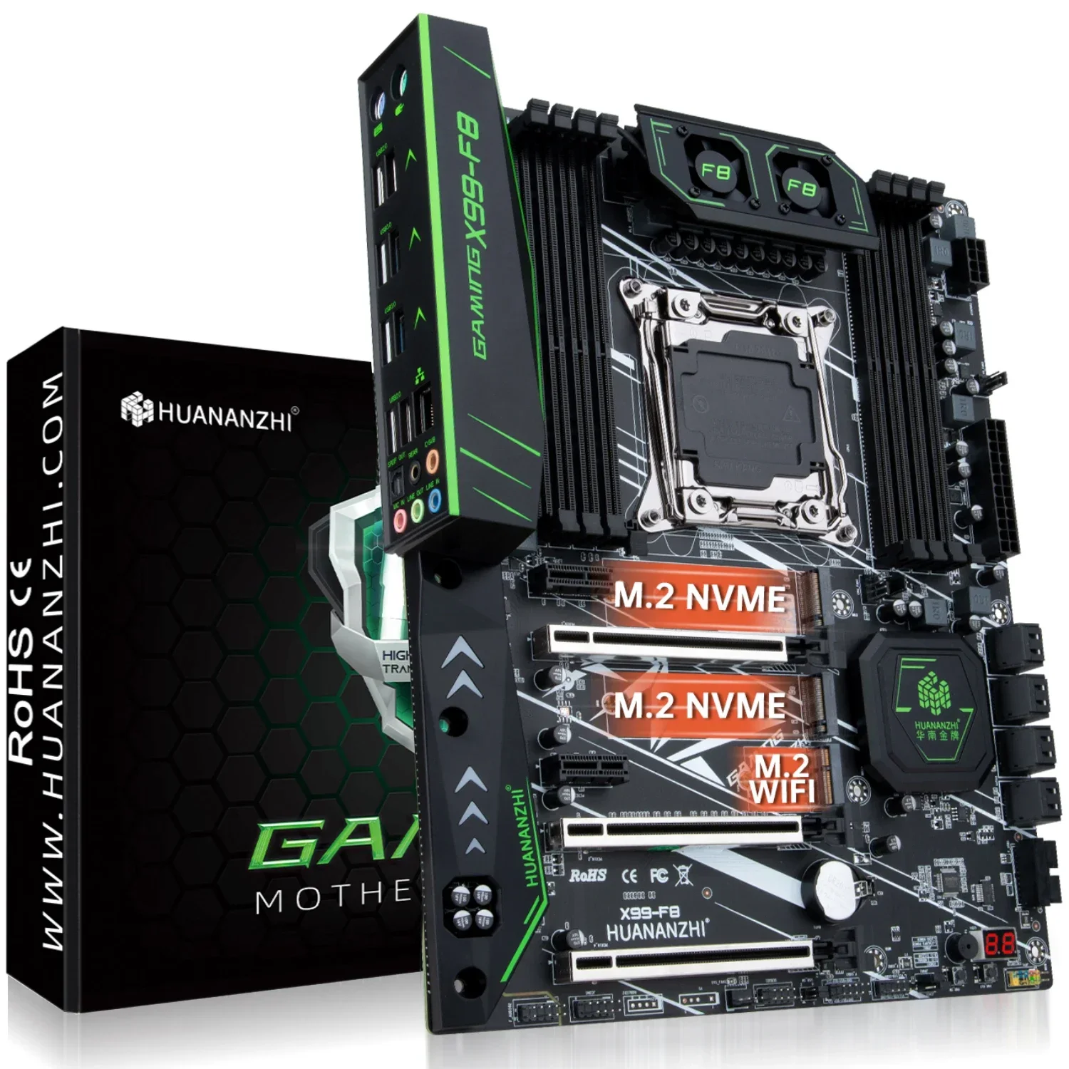HUANANZHI X99 F8 X99 Motherboa - 64Gb Ddr4 Ecc Reg 3200Mhz ulasan dan harga